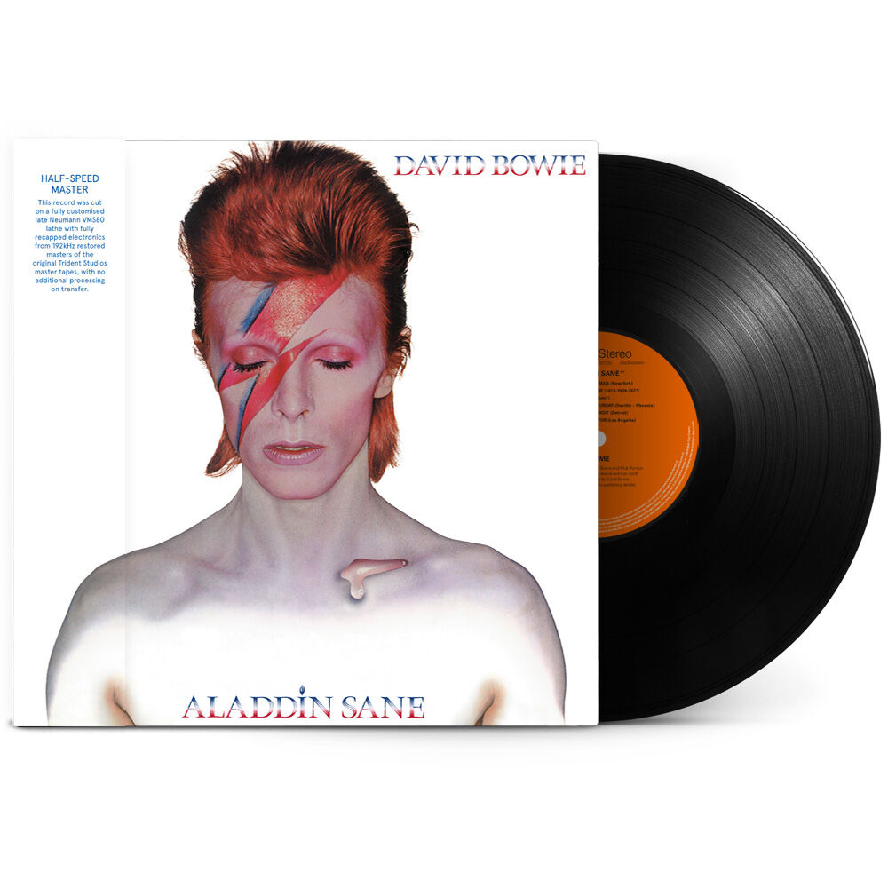 いま人気のアイテム Aladdin Sane Master Speed Half (1LP Anniversary 50th 趣味